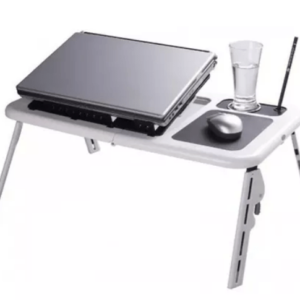 Mesa Portátil para Laptop con Ventilación, ideal para trabajar cómodamente.