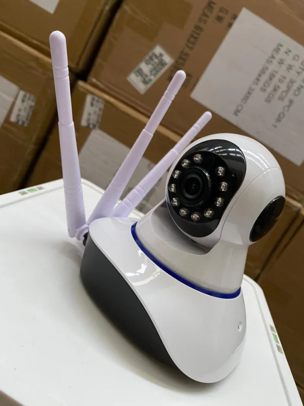 Cámara de Seguridad Wifi Inteligente V380 Pro con visión HD nocturna.