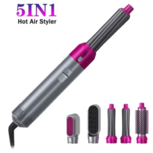 Cepillo eléctrico para cabello 5 n 1 la herramienta ideal para tratar su cabello