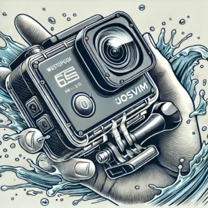 Novedades en tecnología personal está la cámara de acción resistente al agua