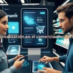 Personalización en el comercio electrónico con IA y realidad aumentada.